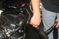 tool used to remove races from steering head